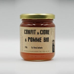 Confit de cidre &pomme bio