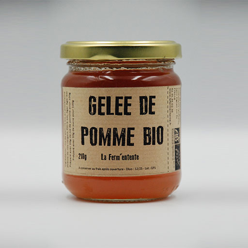Gelée pomme bio