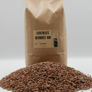 Lentilles blondes